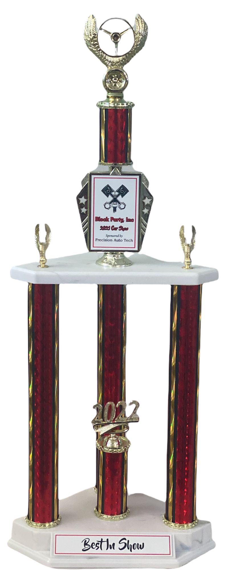 Boy Scout 7" Acrylic Award Trophy FREE custom engraving
